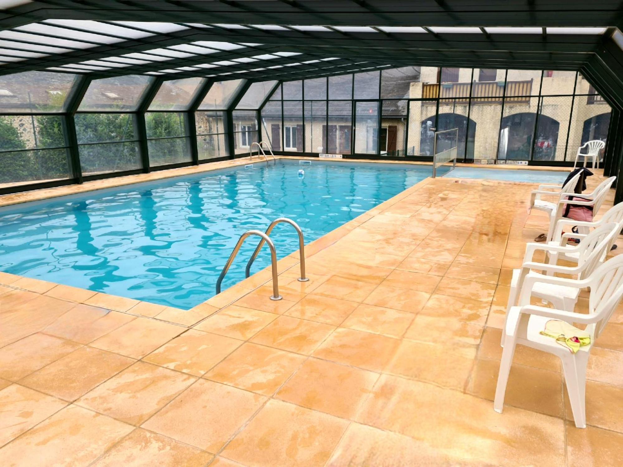 Escapade Montagne En Famille, Appartement Cosy Avec Piscine Couverte Bielle Esterno foto